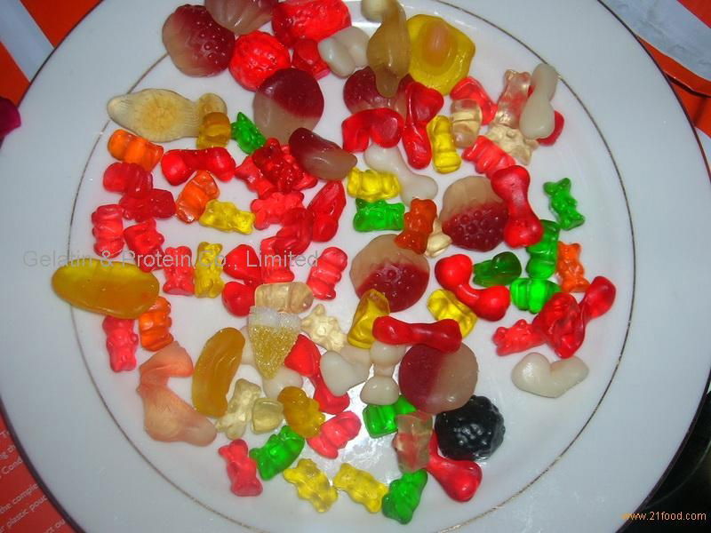 Gelatin for gummy candy 