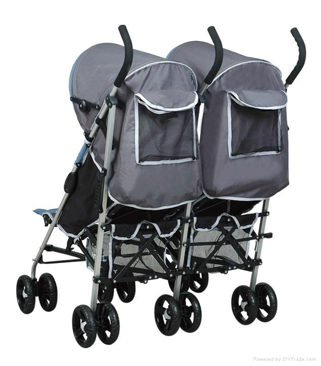 Twin Pushchair 2