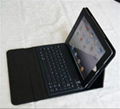 leather case with bluetooth keyboard for