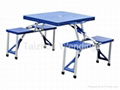 Outdoor Plastic Folding picnic Table