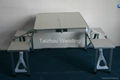 Four Seat Aluminum Picnic linked table&chairs 4