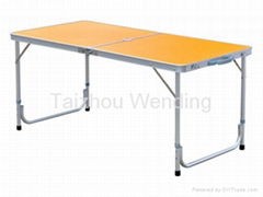 Outdoor Aluminum Rectangle Portable Folding Table