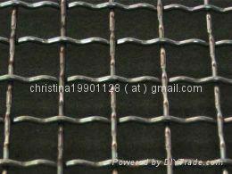 Heavy crimped wire mesh  5