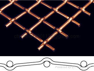 Heavy crimped wire mesh  2