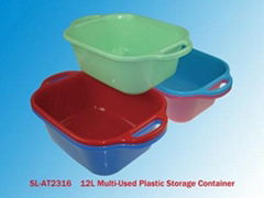 Square Container With Handles