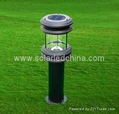 Solar led lawn light