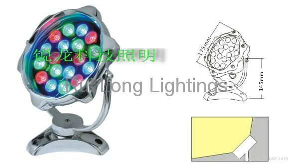 7W 24V LED Underwater Light  3