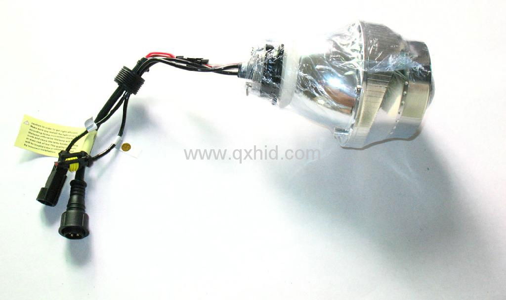 HID Bi Xenon Headlight Projector Lens Kit with Angel Eye 2