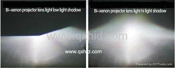 HID Bi Xenon Headlight Projector Lens Kit with Angel Eye 5