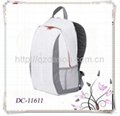 Plain White Backpack