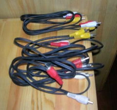 rca cable av cable audio cable video cable 