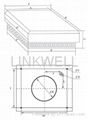 F2E Cabinet top ventilator 2