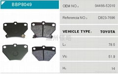 04466-52010 BRAKE PAD