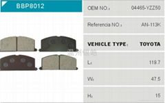 AN-113K BRAKE PAD