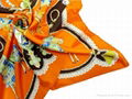 2012 new ladies wholesale scarves designer 100% silk scarf shawl 5