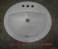 Pure whit ceramic sinks 1