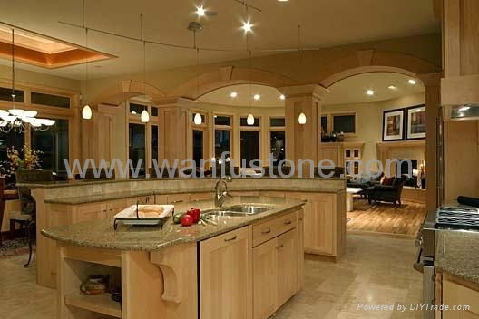 colourful polished surface kitchen countertop 4