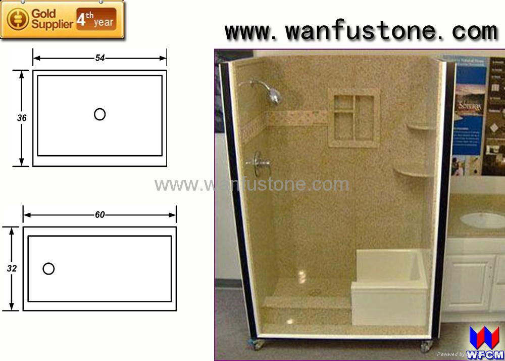 granite bathroom tub surround 4