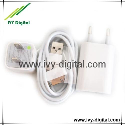 USB Wall Charger for iPhone 3G 3GS 4G 4GS 2
