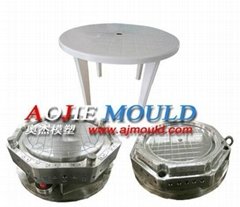 portable plastic round table mould