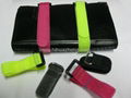 Eco-Friendly self-locking functional book straps velcro 1