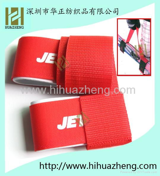 100% nylon EVA velcro ski strap 5