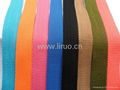 Colorful Cotton tape for belt