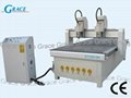 Double Heads CNC Router