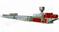 wood plastic profile production line