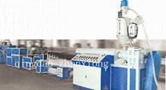 PE/PP/PVC/ABS/PA profile extruding production line