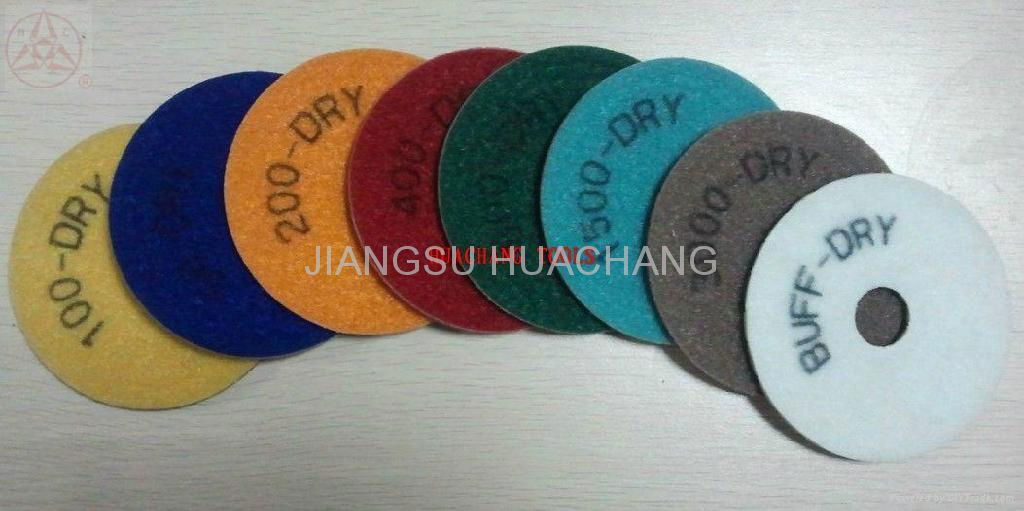 diamond polishing pad