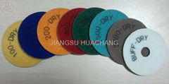 diamond polishing pad