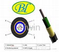 Central tube optical fiber cable by blowing 1