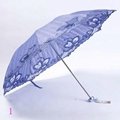 190T/210T pongee waterproof umbrella fabric 4