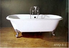 classical cast iron enamel bathtub  HYQ-I-1