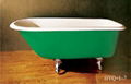 classical cast iron enamel bathtub HYQ-I-5 2