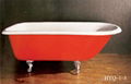 classical cast iron enamel bathtub HYQ-I-5 3