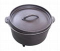 Cast iron enamel dutch ovens