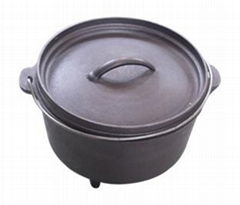 Cast iron enamel dutch ovens