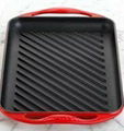 Cast iron grill pan