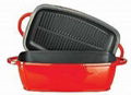 Cast iron grill pan 2