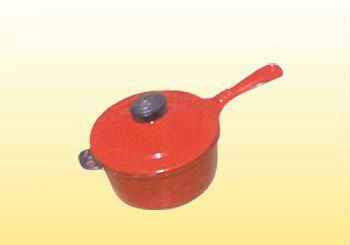 Cast iron  sauce pan 4