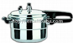 polished pressure cooker