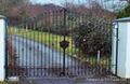 ornemental wrought iron gate