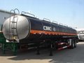 Bitumen Liquid tank semi trailer 