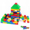 plastic construction bricks building