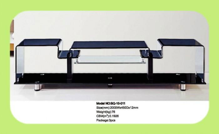 No bracket TV stand