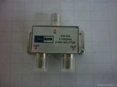 2 way catv splitter 5-1000MHZ 