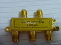 4 way tv signal splitter 5-900MHZ