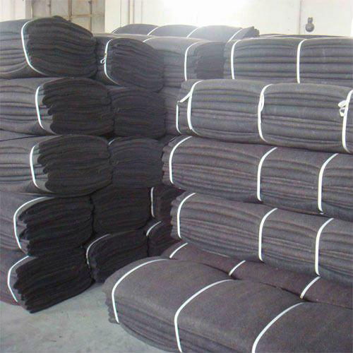 absorben fleece/fiber mat with a film coated